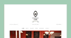 Desktop Screenshot of chateaulewoof.com